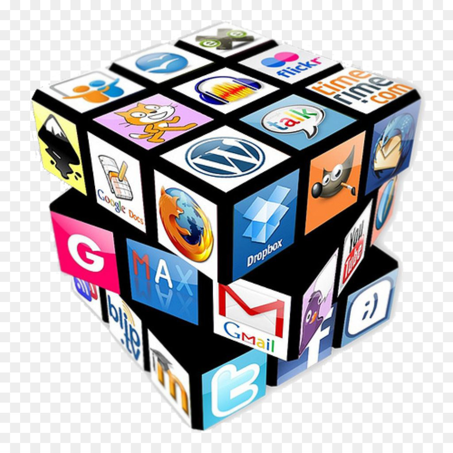 Cubo De Redes Sociales，Redes Sociales PNG