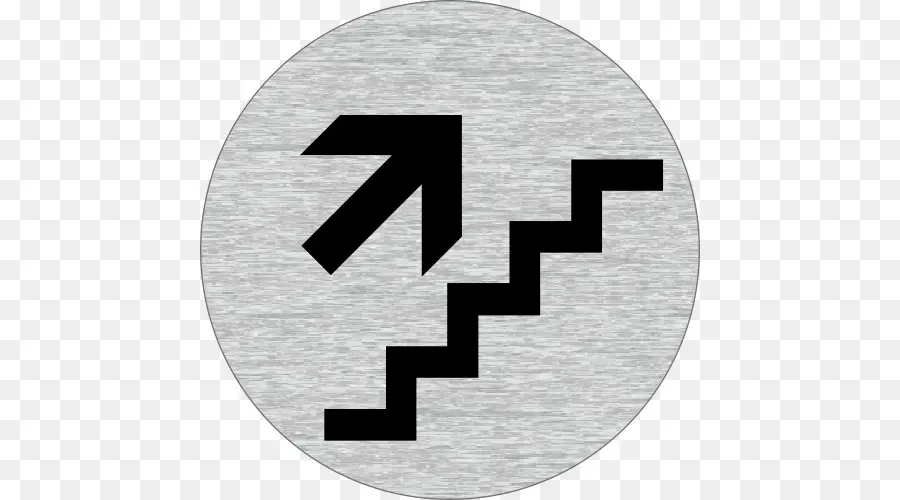 Señal De Escaleras，Flecha PNG