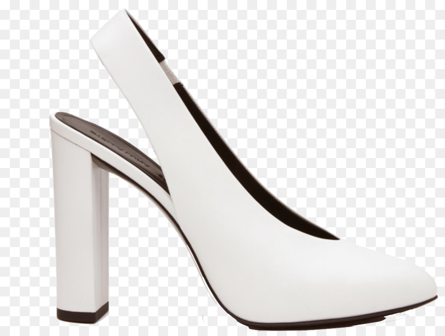 Tacones Altos Blancos，Calzado PNG