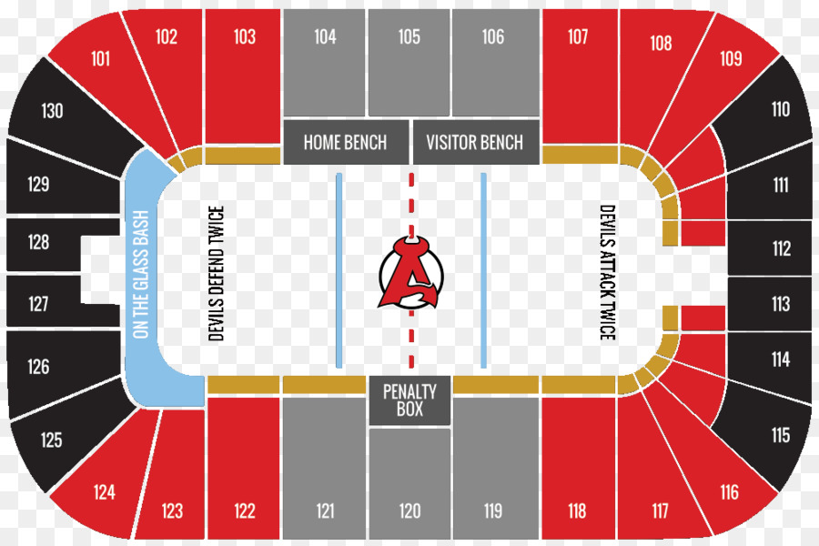 Prudential Center，Devils De Nueva Jersey PNG