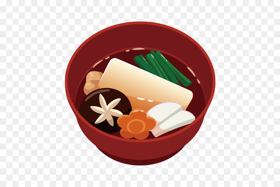 Zōni，Kagami Mochi PNG