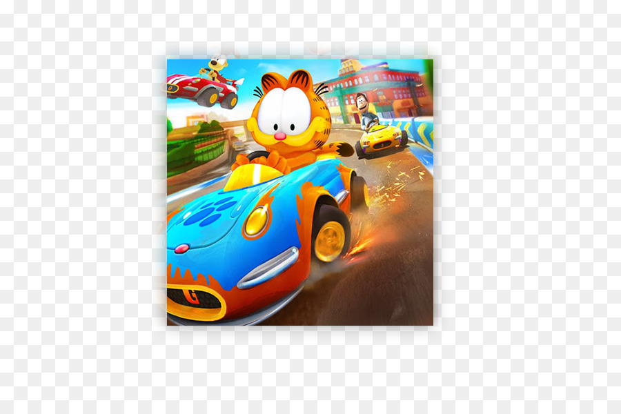 Garfield Kart，Garfield PNG