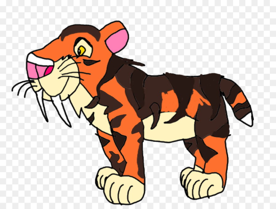 Tigre，Felino De Gran Tamaño PNG