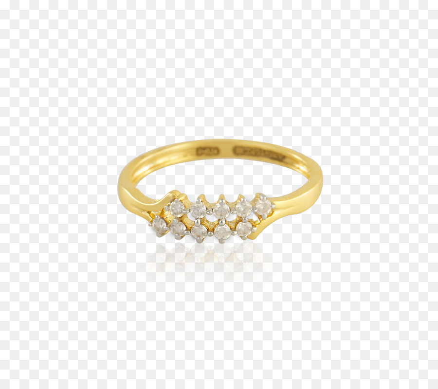 Anillo De Diamantes，Oro PNG