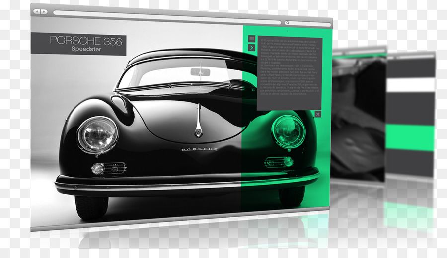 Auto Compacto，Porsche 356 PNG