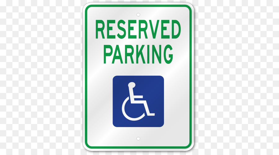 Permiso De Estacionamiento Para Discapacitados，Signo PNG