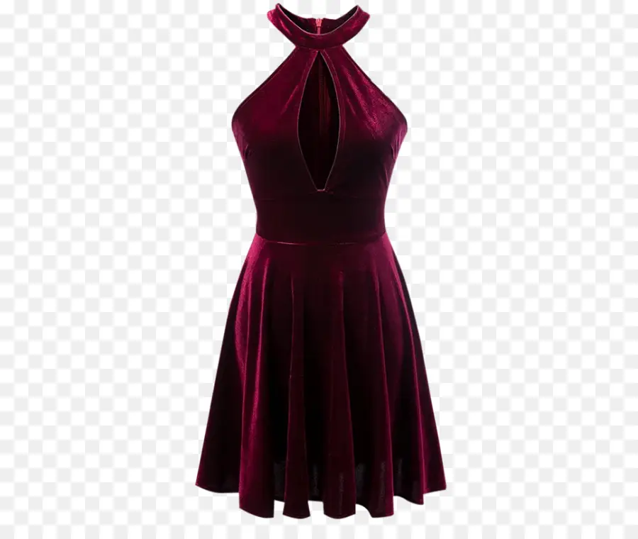 Vestido Rojo，Moda PNG