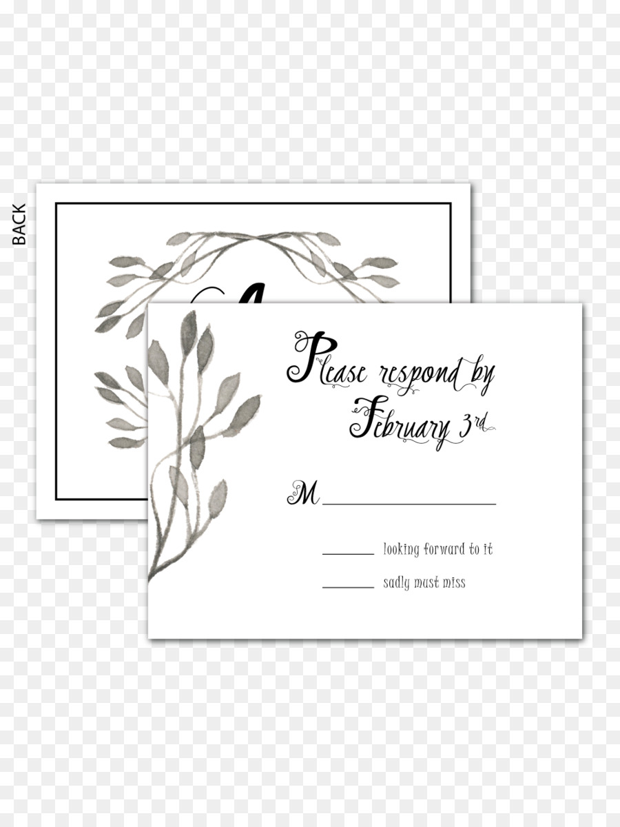 Invitación De La Boda，Papel PNG