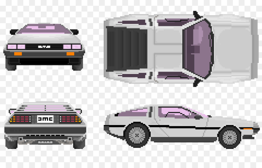 Parachoques，Delorean Dmc12 PNG