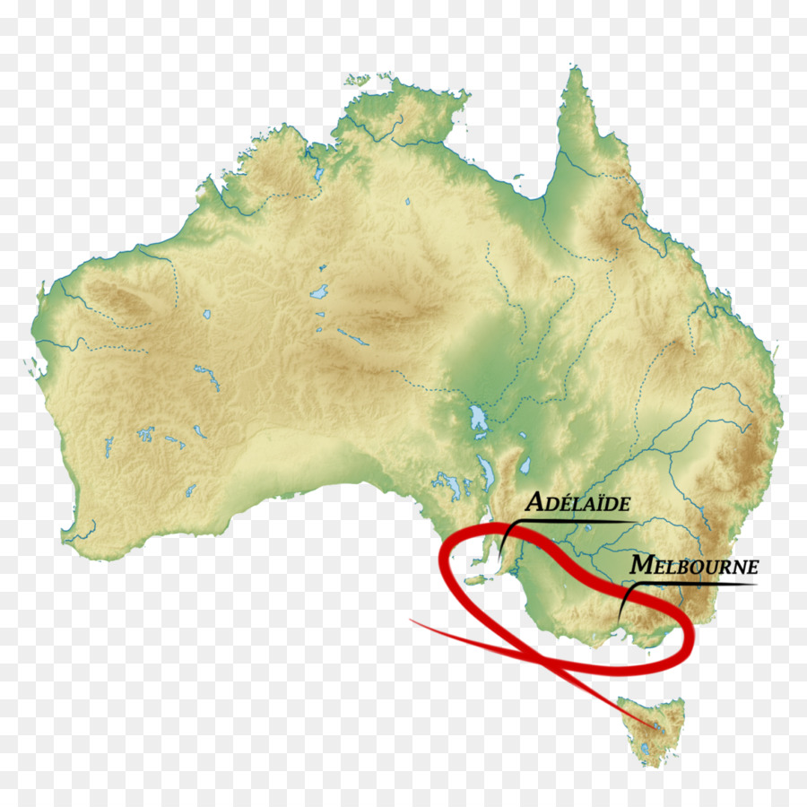 Australia，Mapa PNG