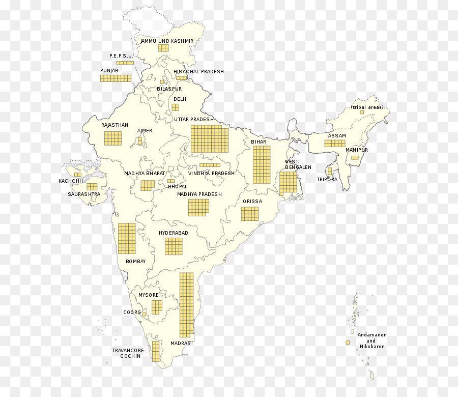 India Elecciones Generales 195152，La India PNG