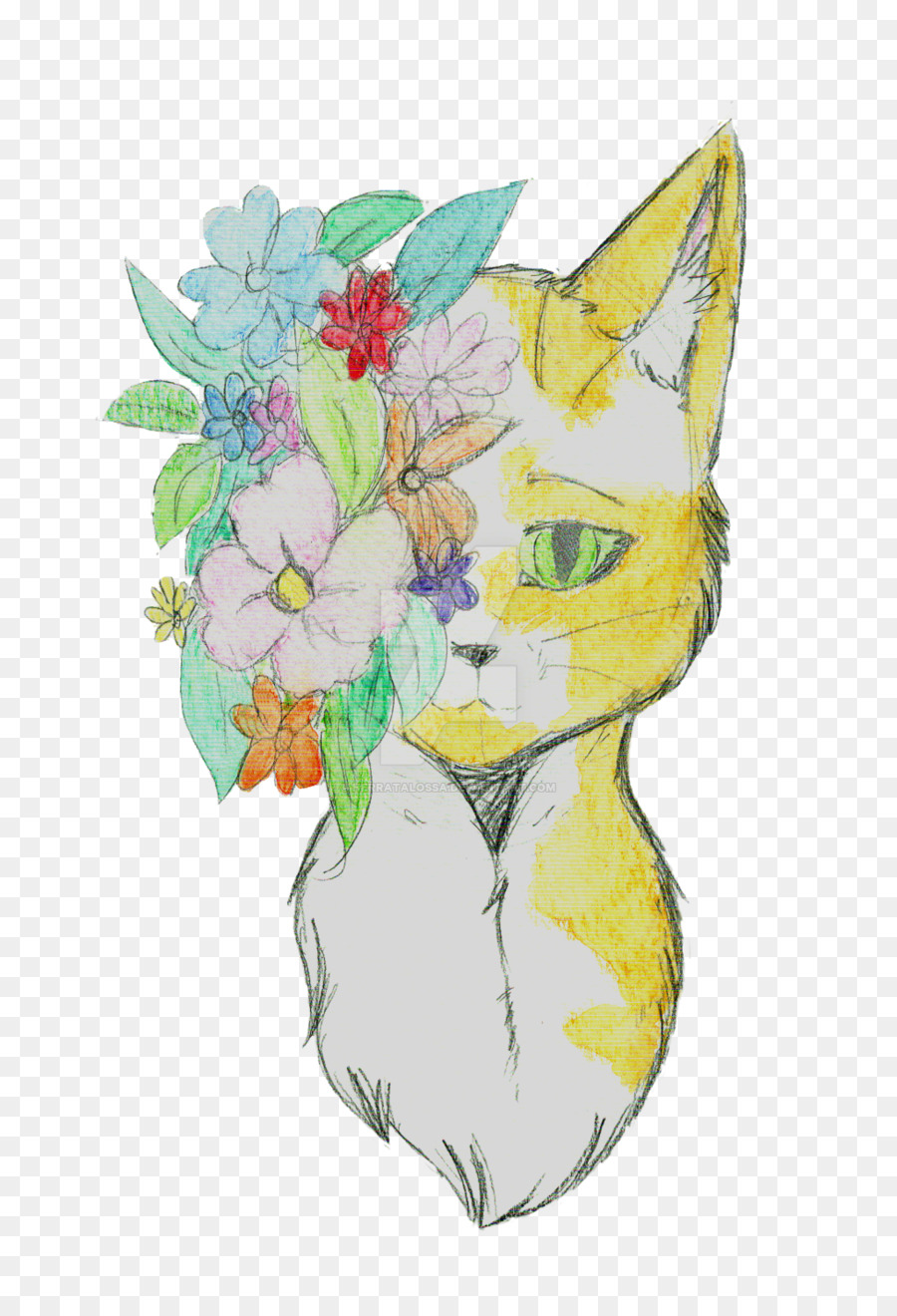 Diseño Floral，Bigotes PNG