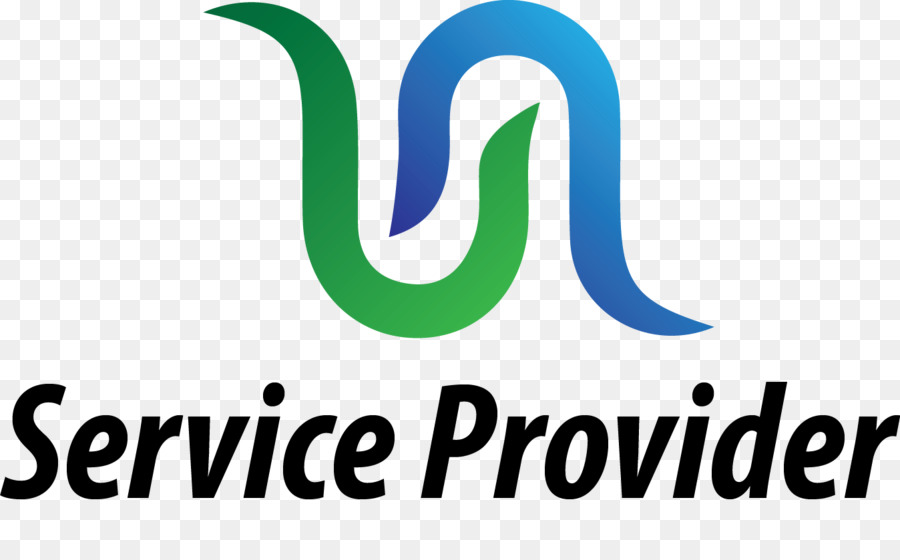 Logotipo Del Proveedor De Servicios，Azul PNG