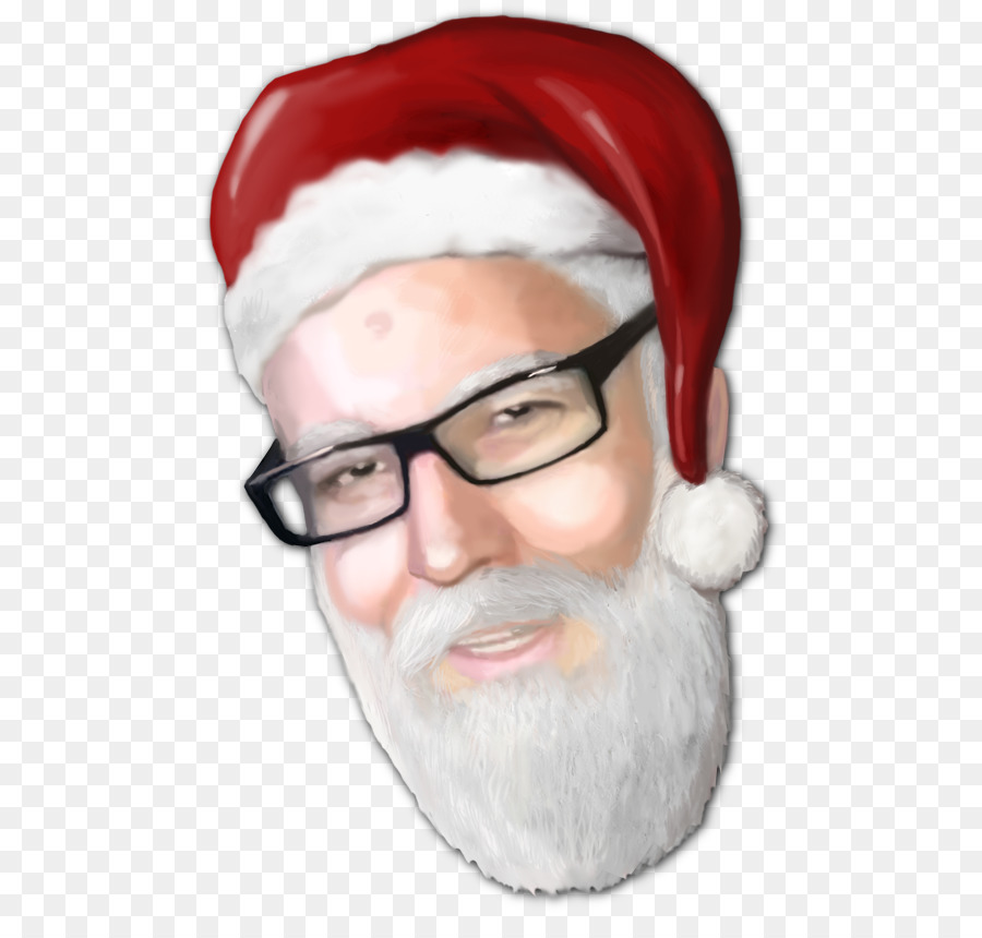 Cara De Papá Noel，Navidad PNG