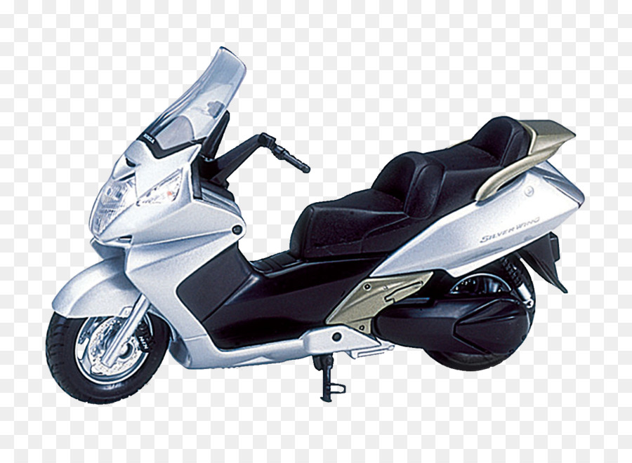 Motocicleta Blanca，Scooter PNG