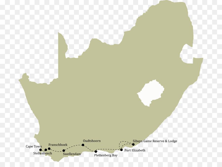 Sudáfrica，Mapa Del Vector PNG
