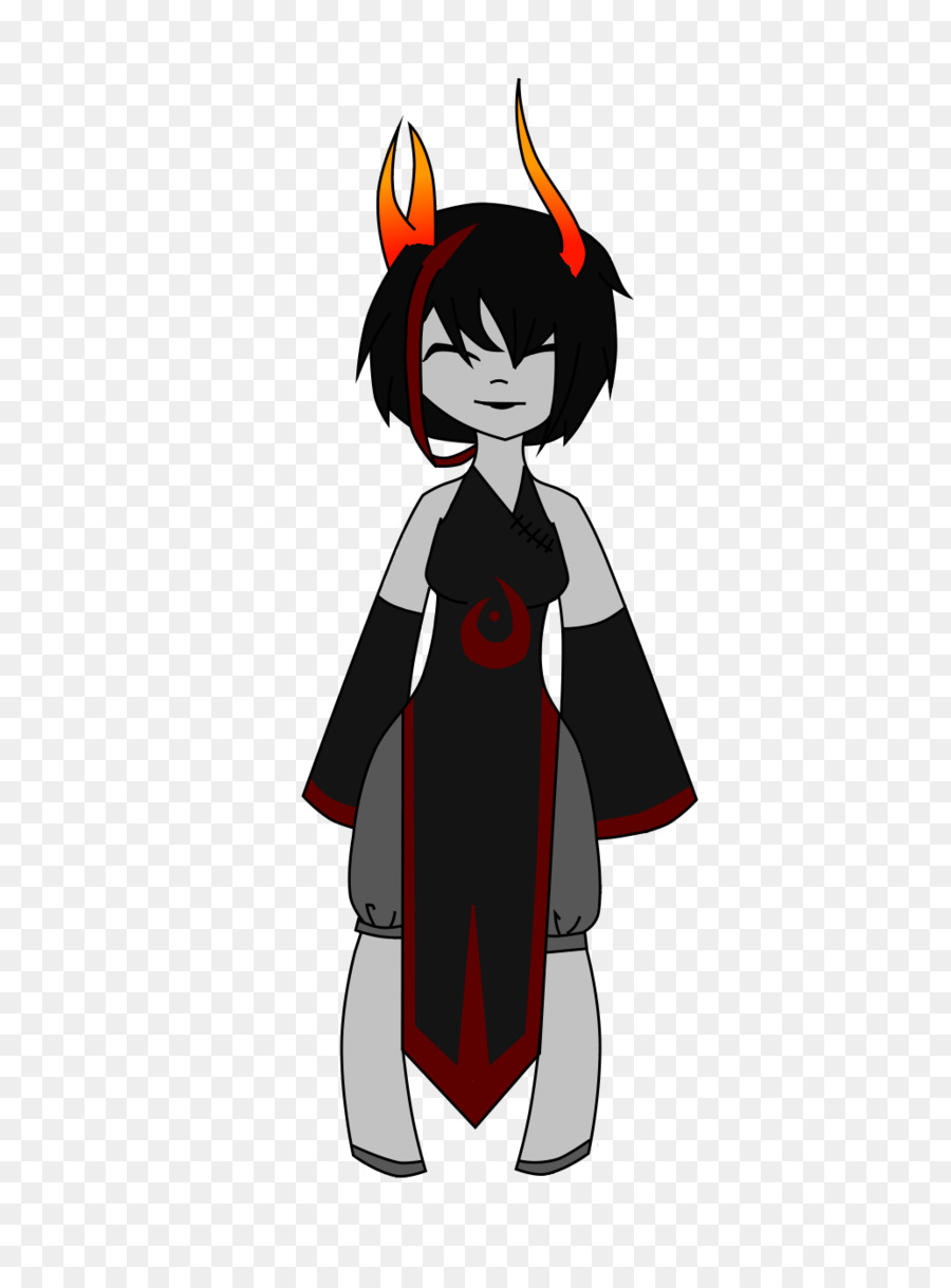 Demonio，Cabello Negro PNG