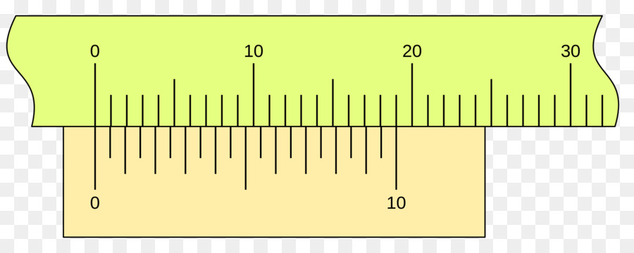 Regla Verde Y Amarilla，Medición PNG