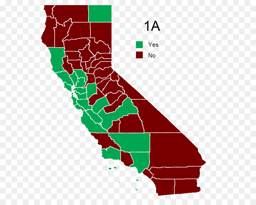 California，Mapa PNG