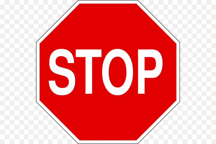 Señal De Stop，Advertencia PNG