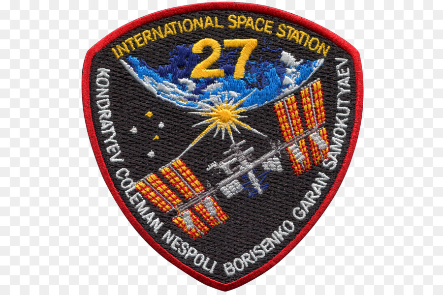 Estación Espacial Internacional，Parche Bordado PNG