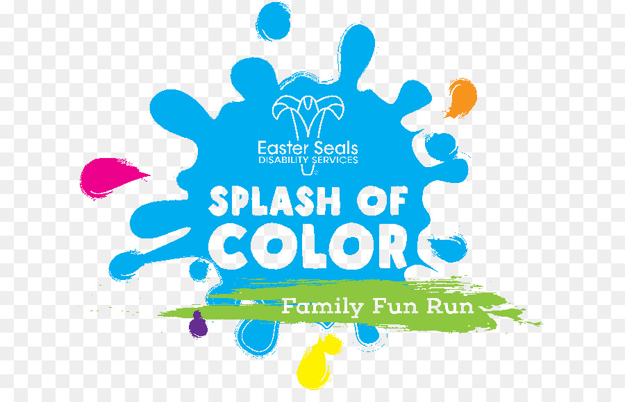 Toque De Color 2018 Family Fun Run O Walkroll，Easter Seals De Massachusetts PNG