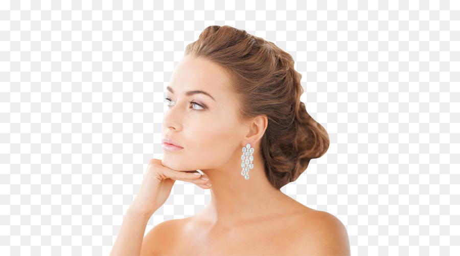 Mujer Con Aretes，Joyas PNG