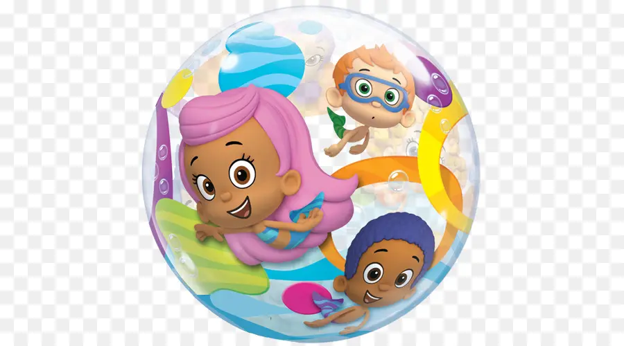 Bubble Guppies，Globo PNG