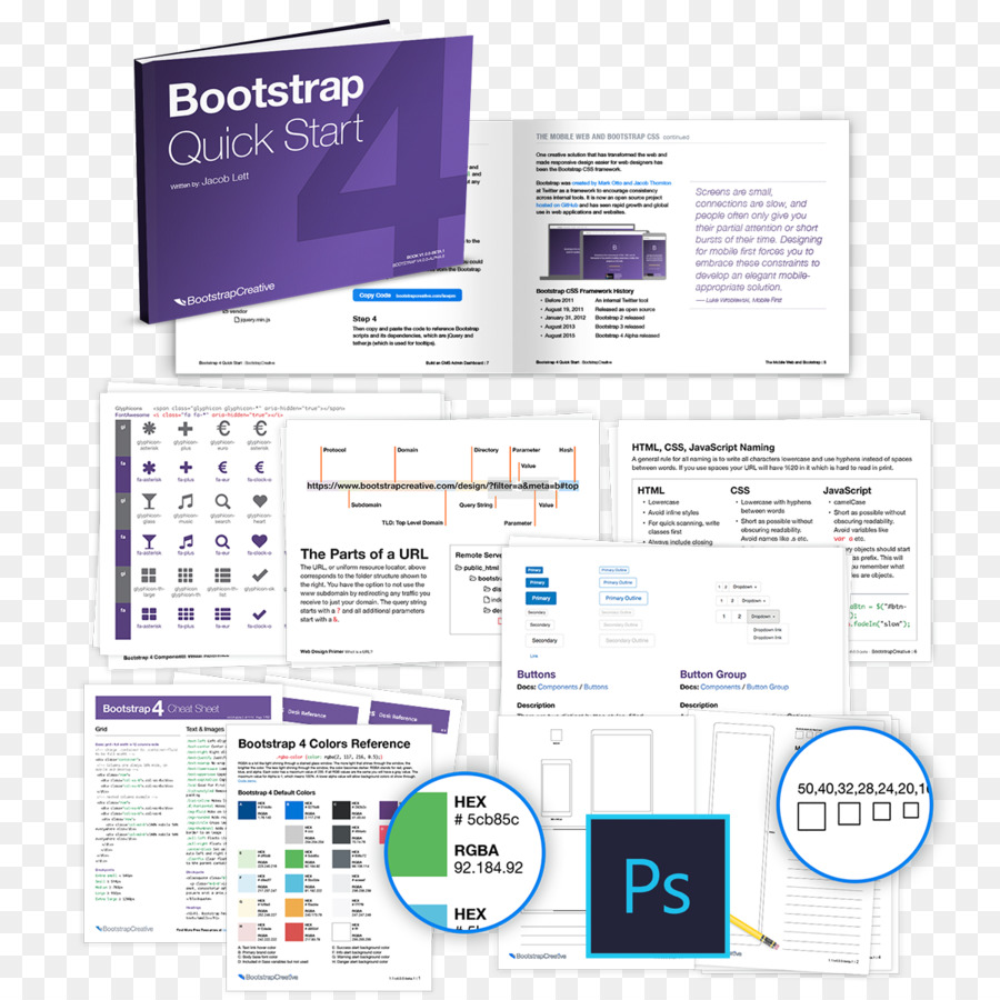 El Diseño Web Responsivo，Bootstrap PNG