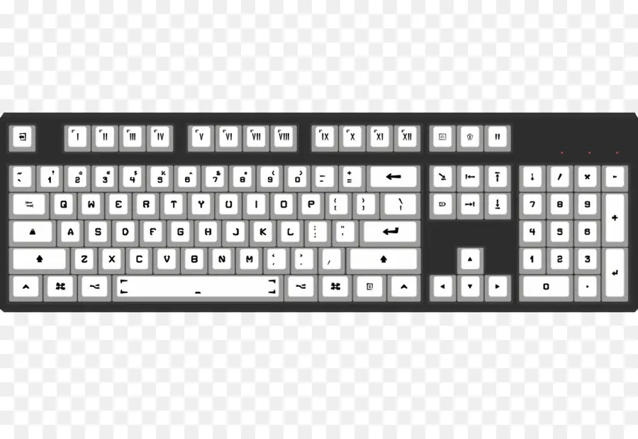 Teclado De La Computadora，El Ratón De La Computadora PNG