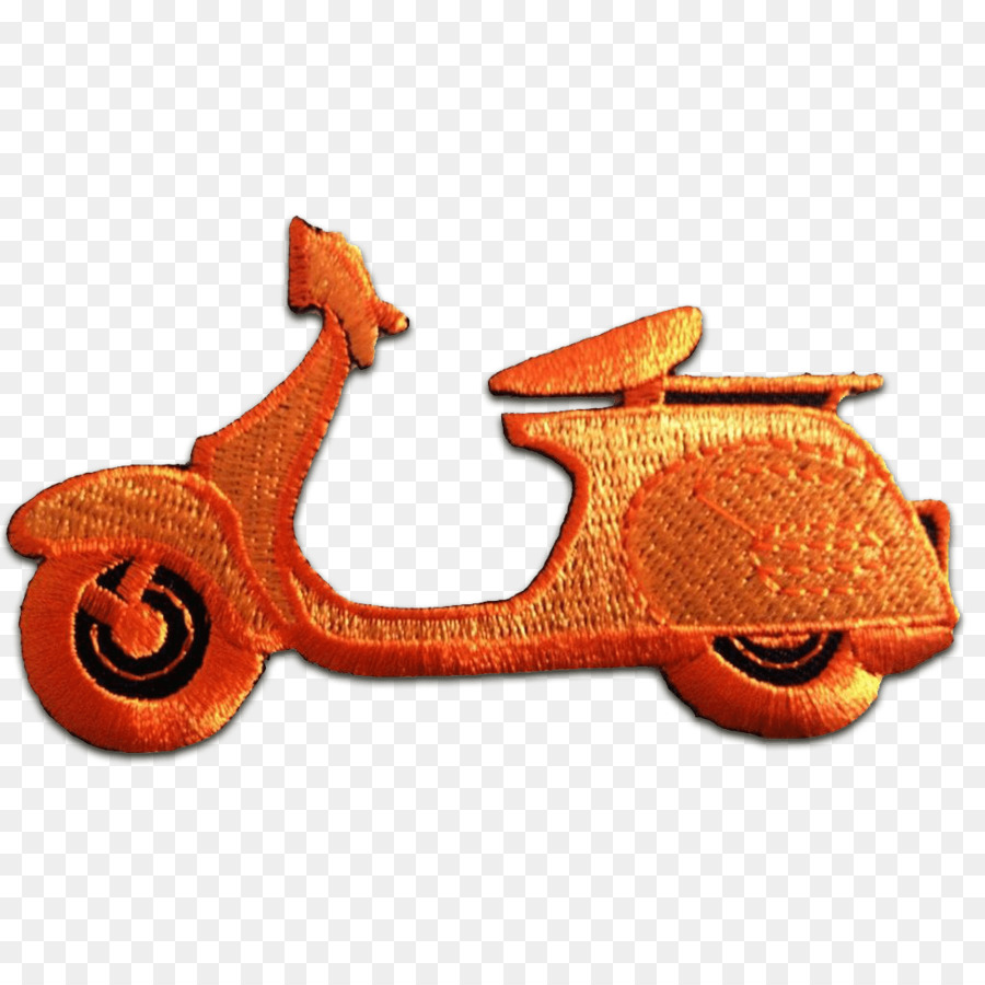 Parche Bordado，Scooter PNG