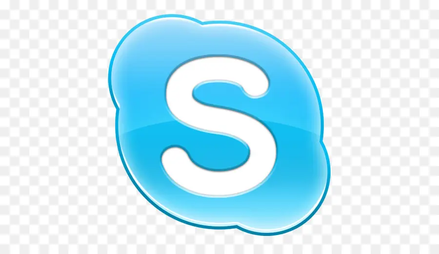 Logotipo De Skype，Comunicación PNG