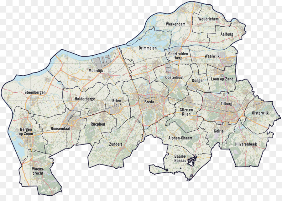 Región De Seguridad Brabant Central Y Occidente，Provincias De Los Países Bajos PNG