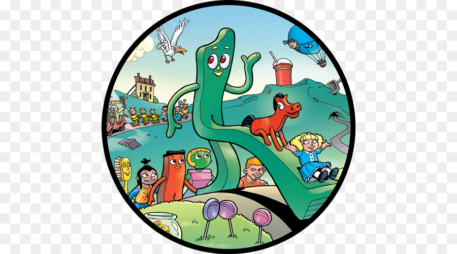 Gumby，Dibujos Animados PNG