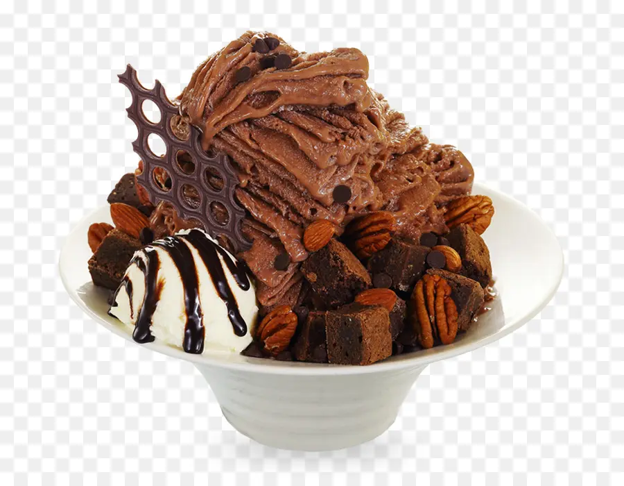 Postre De Chocolate，Helado PNG