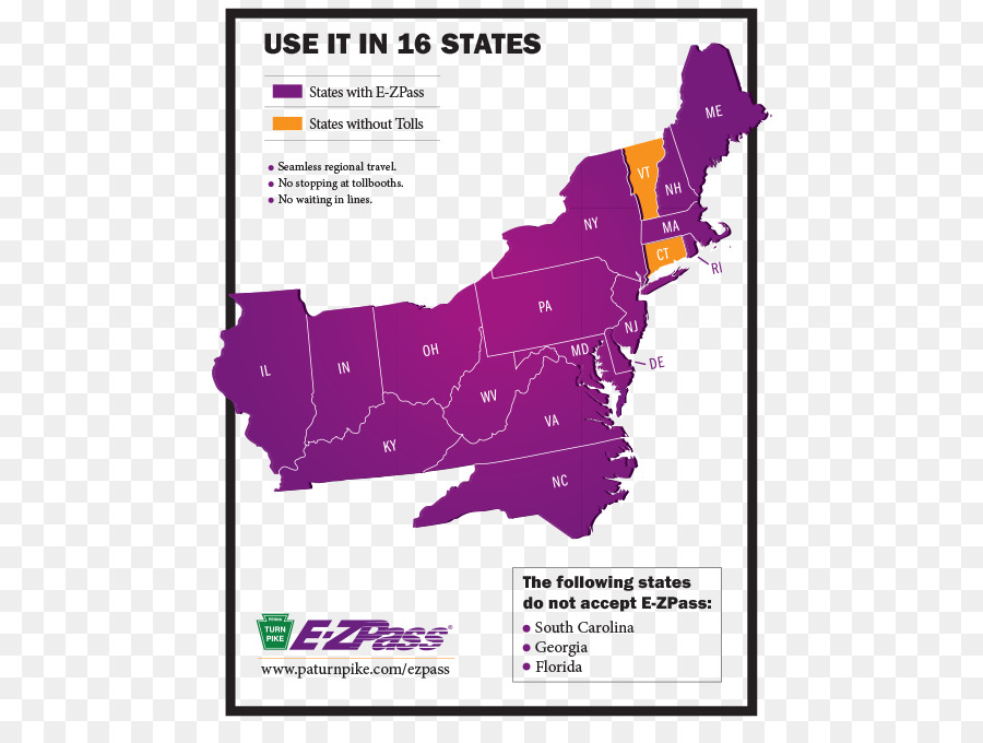 Pennsylvania Turnpike，Ezpass PNG