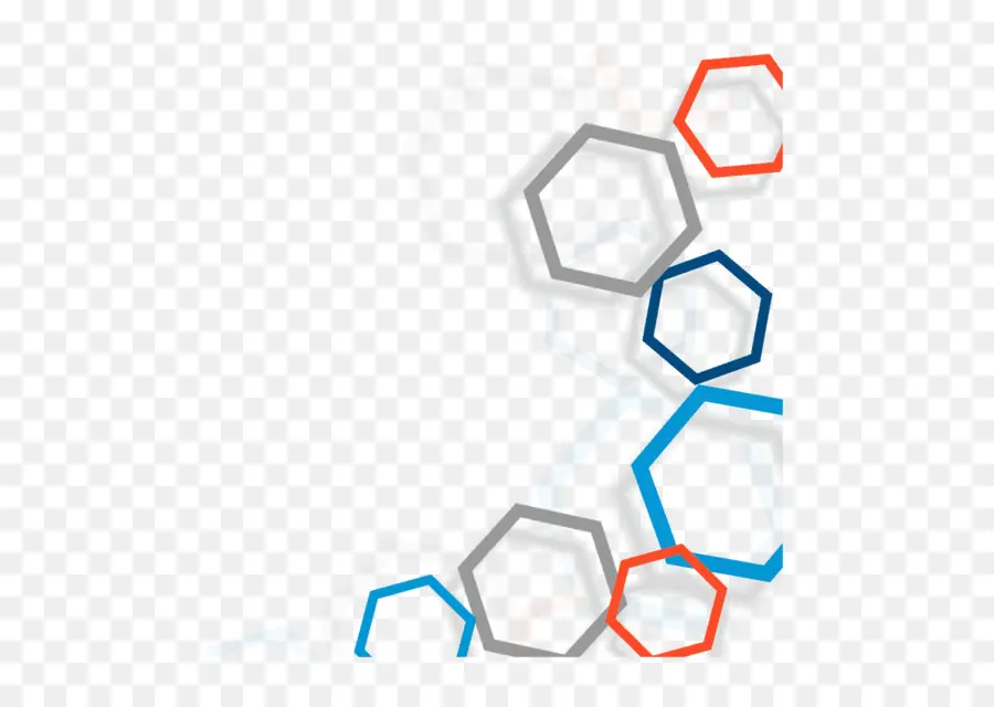 Formas Hexagonales，Hexágonos PNG