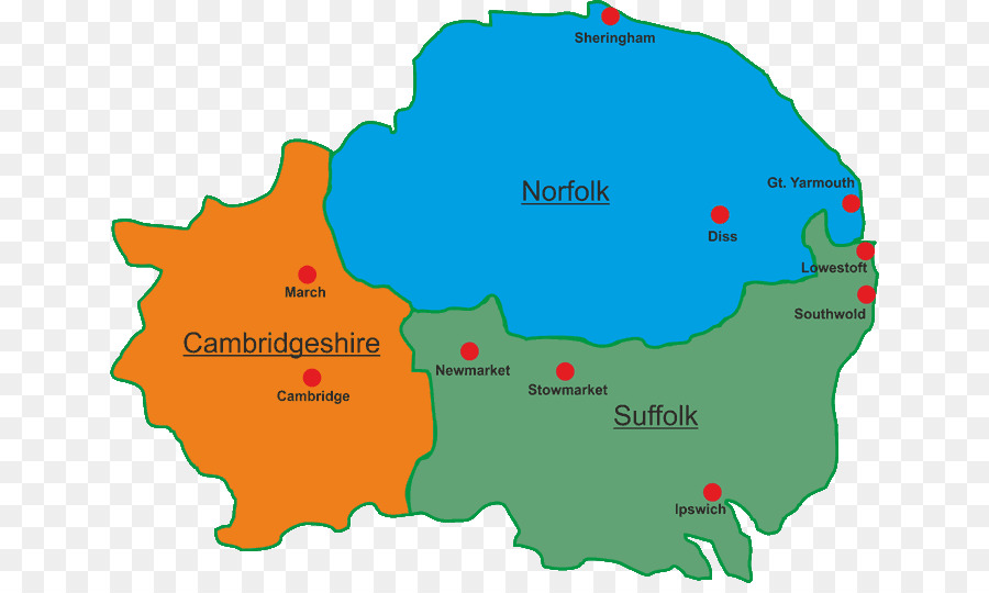 Suffolk，Norfolk PNG