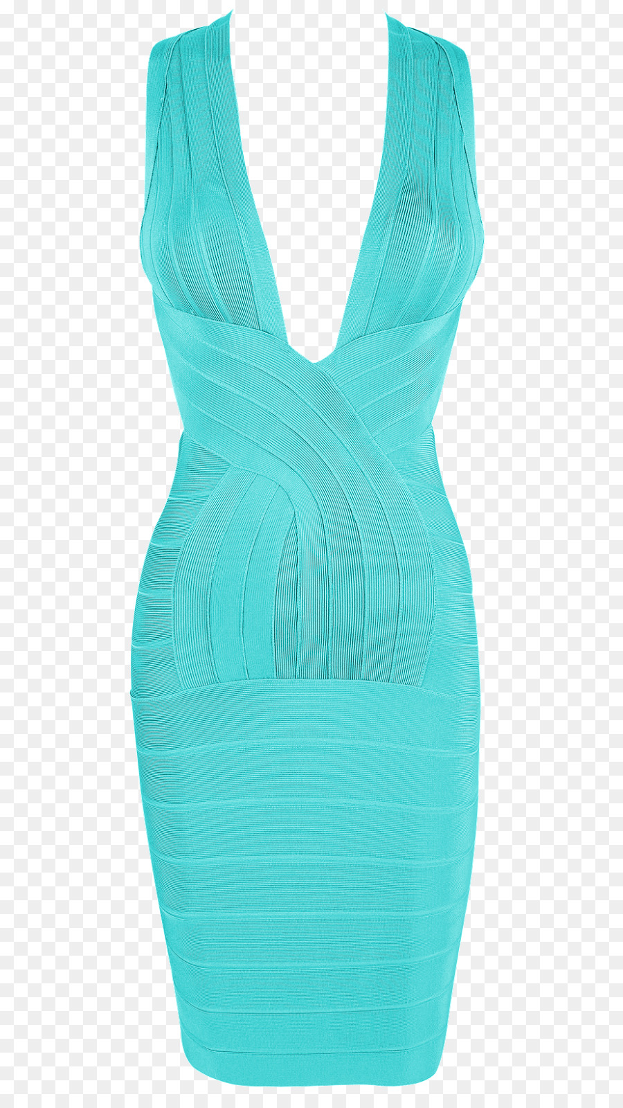 Vestido Turquesa，Ropa PNG