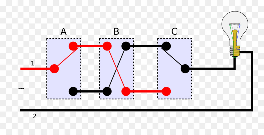 Diagrama De Cableado，Interruptores Eléctricos PNG