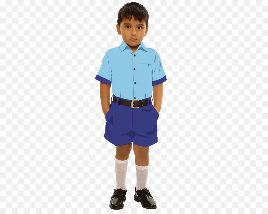 Niño En Uniforme Escolar，Niño PNG