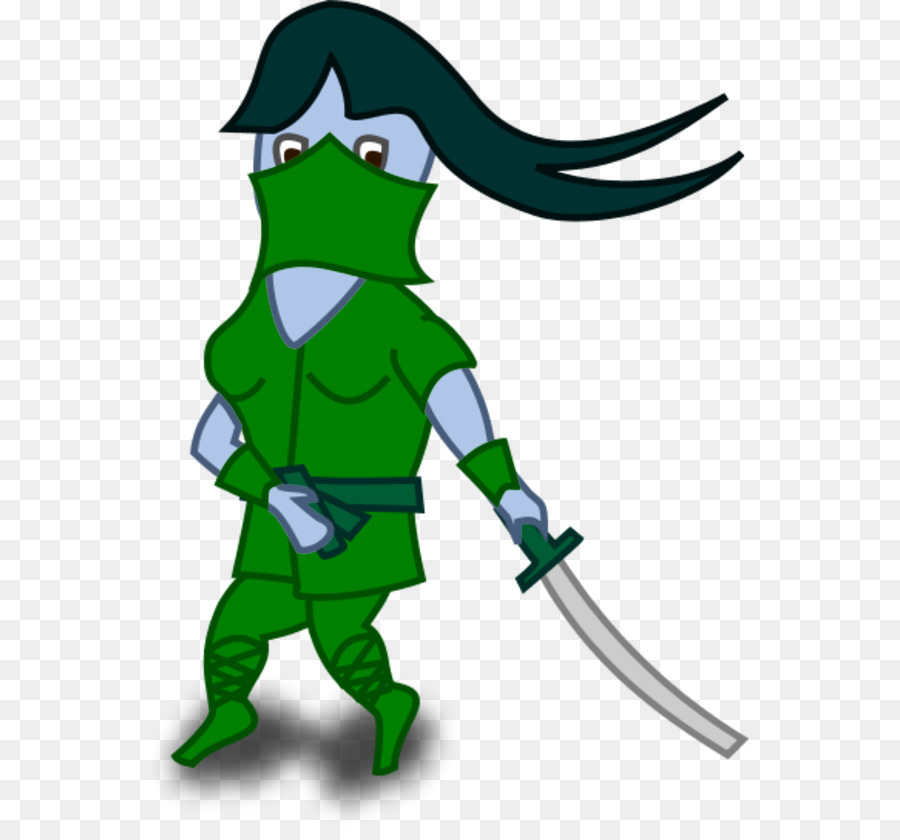 Ninja Púrpura，Espada PNG