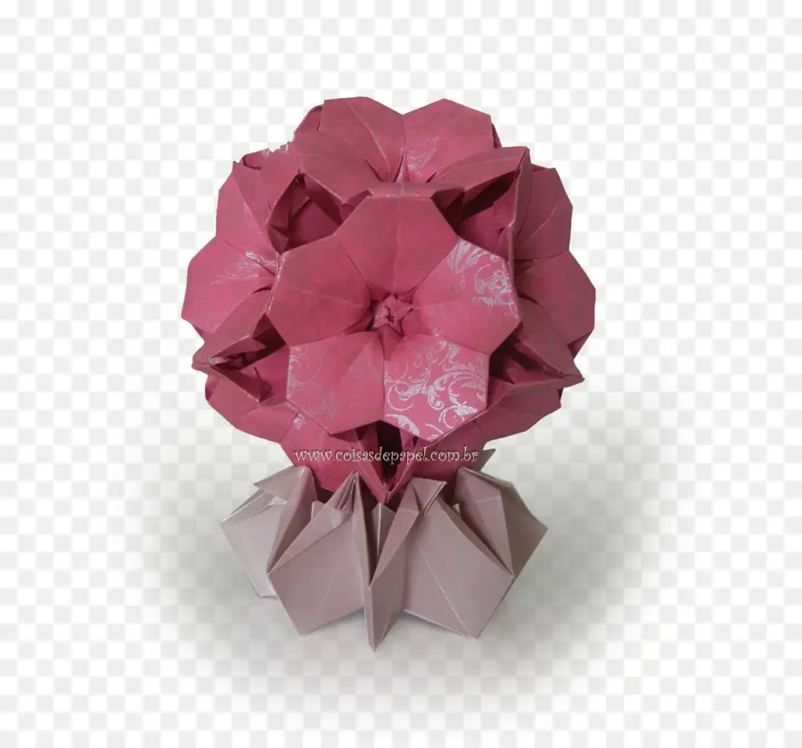 Flor De Origami，Papel PNG