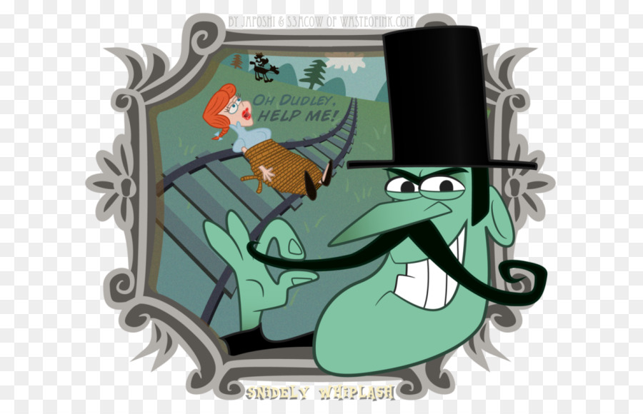 Whiplash Snidely，Dudley Doright PNG