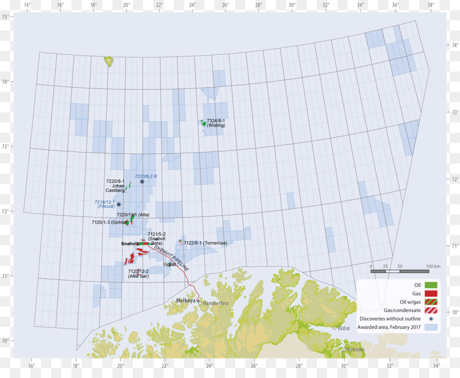 Mar De Barents，Petróleo PNG