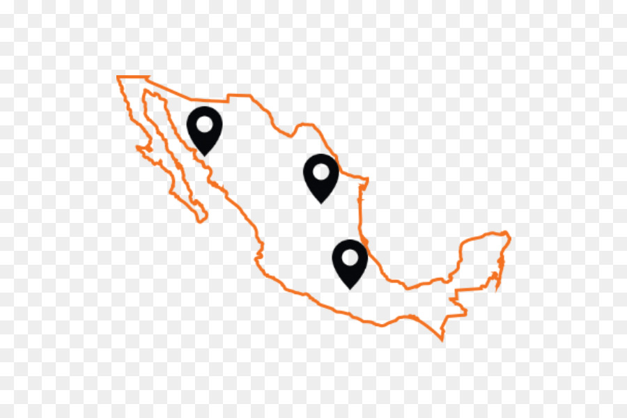 México，Mapa PNG