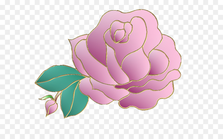 Rosa Morada，Florecer PNG