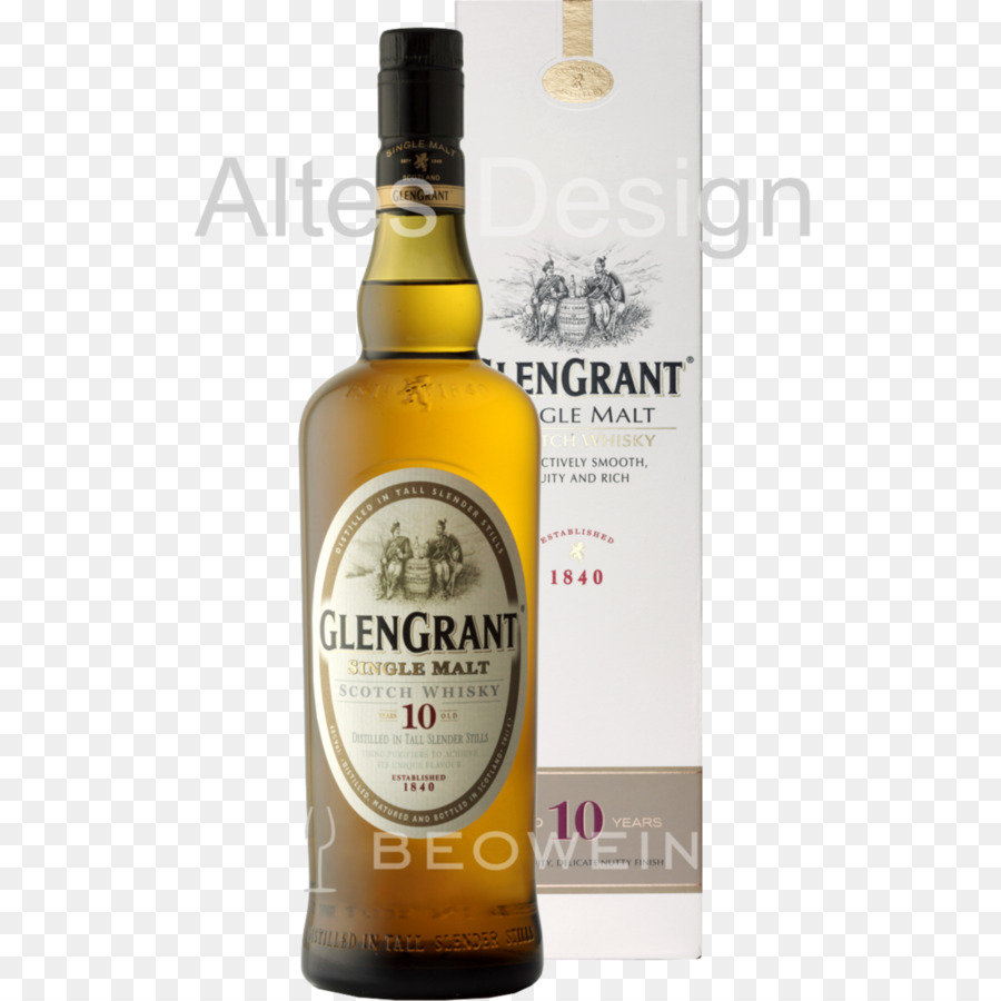 Whisky Single Malt，Glen Grant Distillery PNG