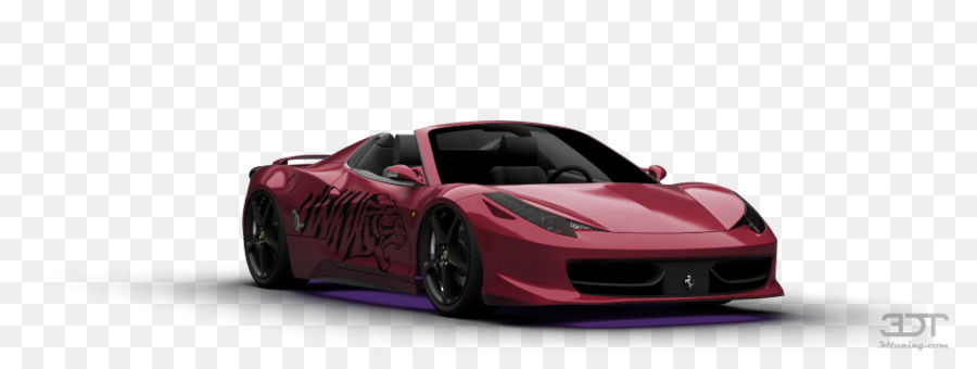 Coche Morado，Coche Deportivo PNG