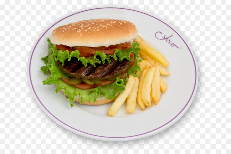 Las Papas Fritas，Hamburguesa Con Queso PNG